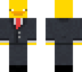 duck in suit