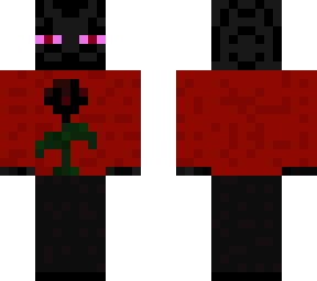 enderman in wither hoodie