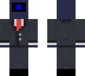 fixed robot in a suit
