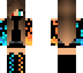 flame herobrine girl/remake