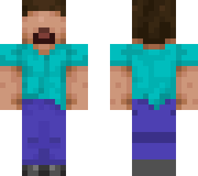 fmr steve (can use for c4d) minecraft dungeons