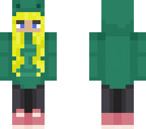 frog hoodie girl updated