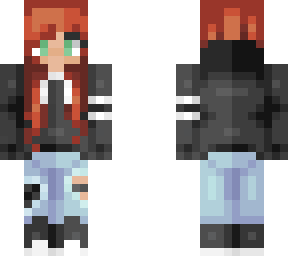 ginger black hoodie