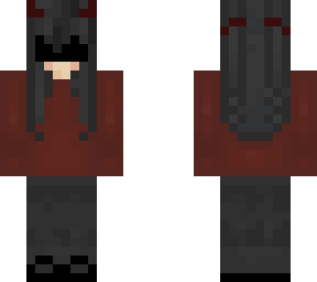 girl version of minecraft red boy skin