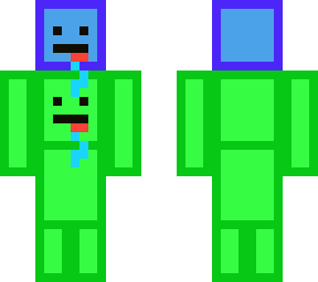 green and red guy