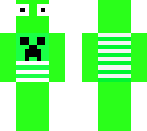 green creeper shirt skin by chickenhen