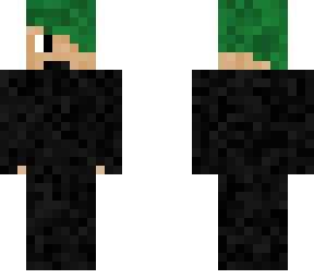 green hair kid