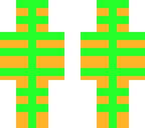 green orange pattern