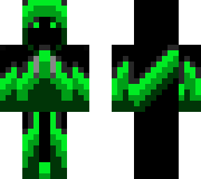 green striped cloak
