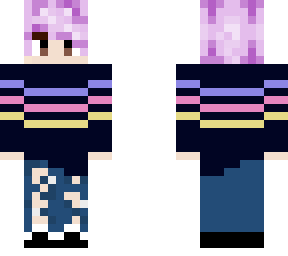 lavender hair boy