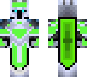light blue ender knight(green core 2.0 shaded and sunshine edition)