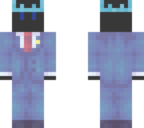 me in a blue suit