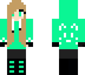 mint cat hoodie