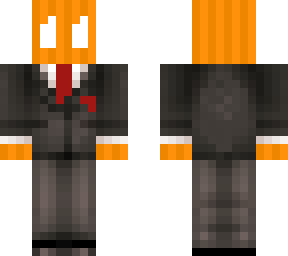 pumpkin businessman