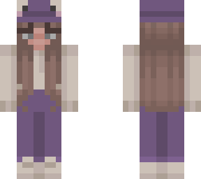 purple frog girl