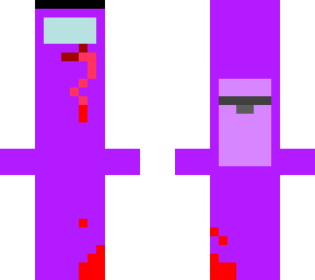 purple was hungry...