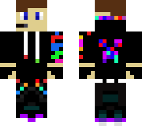 rainbow gamer boy v8