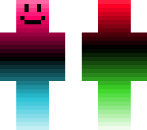rainbow minecraft skin #epic