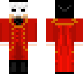 red death with mask