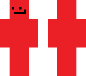 red man whit a face