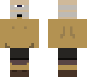 shirtless boxman