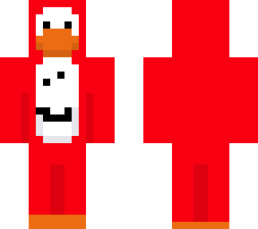 smile red penguin