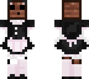 steak in maid suit