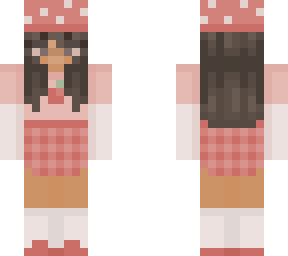 strawberry girl with hat