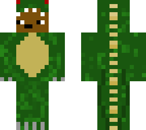 tyler in a dinosaur onsie