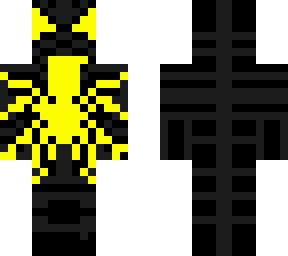 yellow spider man