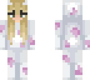 amelia's pink cow matching skin
