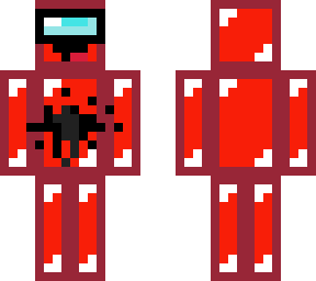 among us red impostor skin