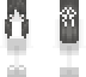 black and white egirl