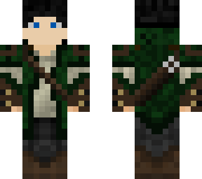 black haired elf archer (remix of bkhamkuan's)