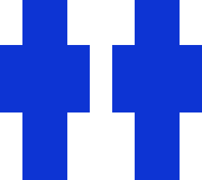 blue