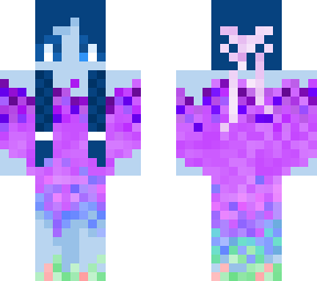 blue alien-girl