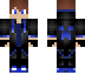 blue creeper hoodie dude