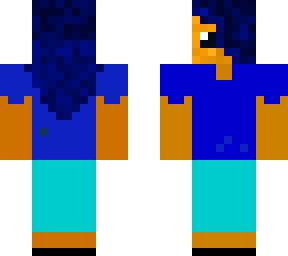 blue girl