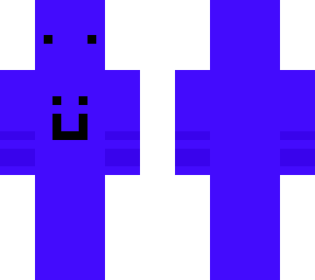 blue man