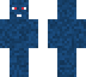 blue man