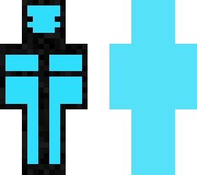 blue man