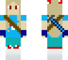 blue mushroom warrior