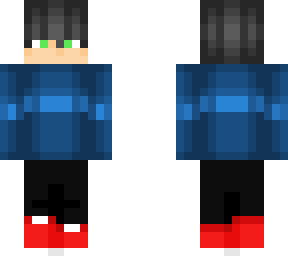boy skin in a sweater