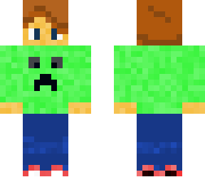 boy with creeper-shirt