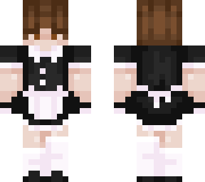 brown hair boy maid