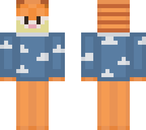cloud sweater garfield
