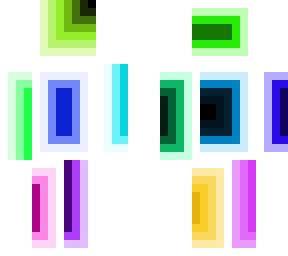 colorful (light to dark)