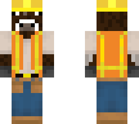 construction cow worker