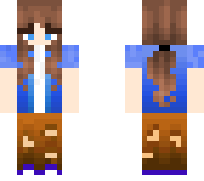 cool blue gamer ( girl version )