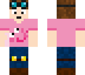 dantdm peppa pig skin